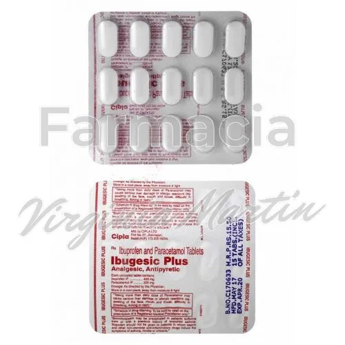 comprar ibuprofeno + paracetamol sin receta en España